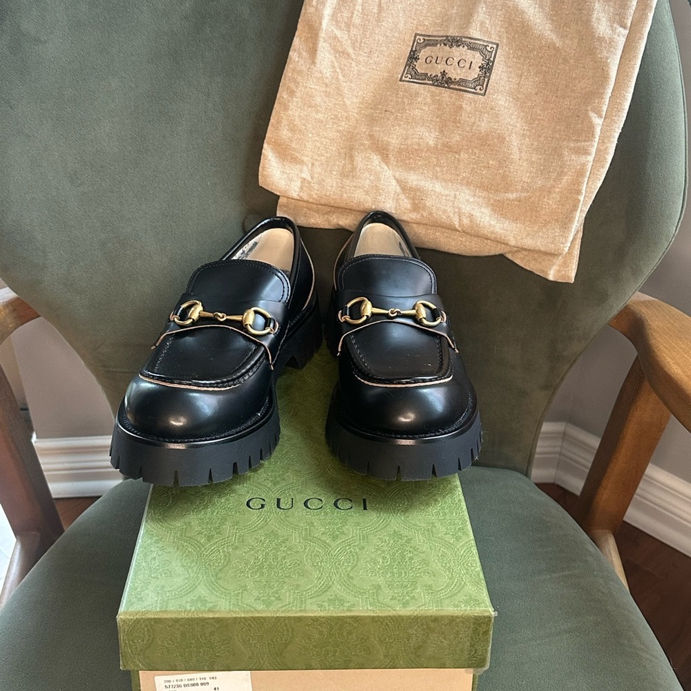 Gucci Horsebit Leather Loafer Women's